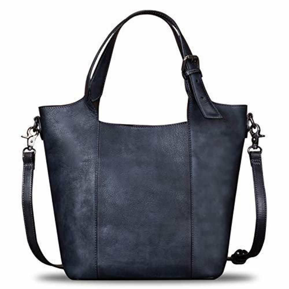 Classic Genuine Textured Bag For Vintage Handmade Strap Satchel Bag Bag Cowhid